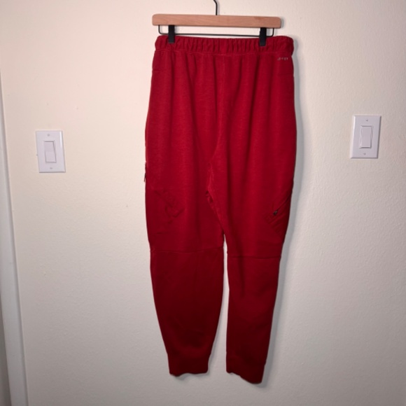 Jordan Brand Joggers Men's XL Red Oklahoma Sooner Team Issued Performance - Picture 5 of 6